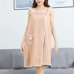 Wearable Bath Towel Khaki