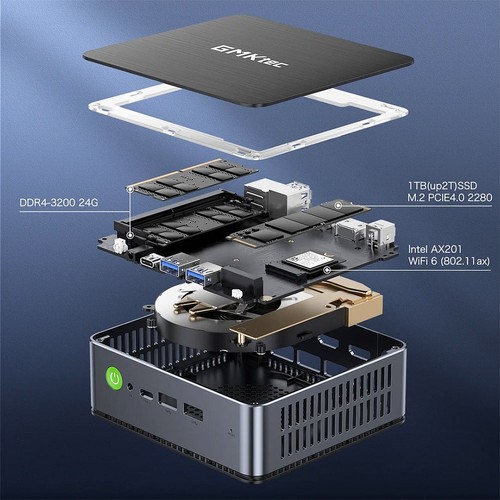 12th Gen Intel Core i7 12650H Mini PC--NucBox K3 Pro