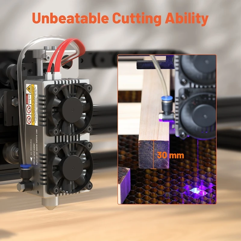 NEJE E80 24W Fixed-Focus Laser Module