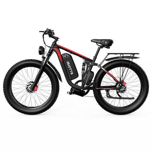 DUOTTS S26 Electric Bike 26 inch 50km/h 48V 19.2Ah 750W Dual Motor