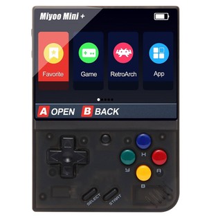 MIYOO Mini Plus ゲーム コンソール 64GB - ブラック
