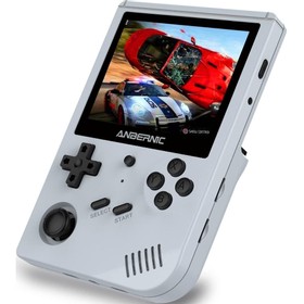 ANBERNIC RG351V 16GB เครื่องเล่นเกมพกพา สีเทา