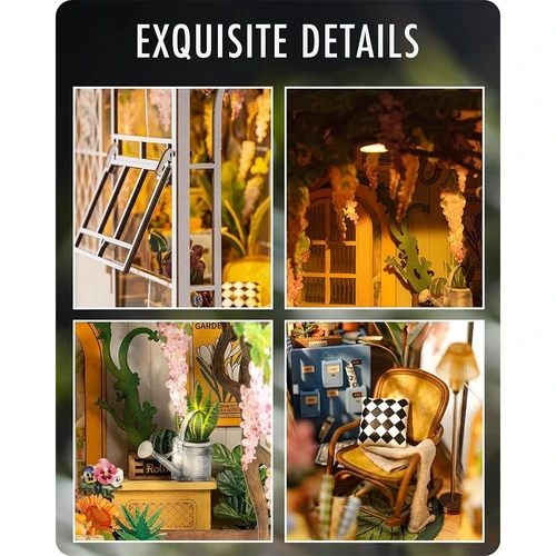 Garden House Book Nook – Woody.Puzzle