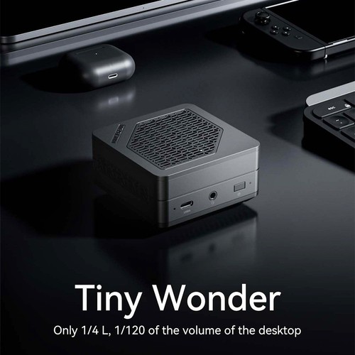 MINISFORUM EM680 Mini PC AMD Ryzen 7 6800U 16GB DDR5 512GB SSD