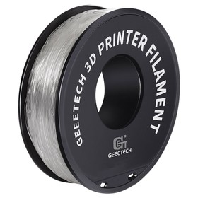 Geeetech TPU filament jaoks 3D Printer läbipaistev