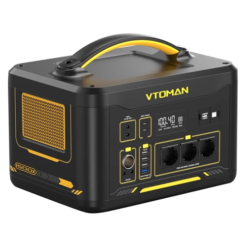 VTOMAN JUMP 1500X Portable Power Station, 828Wh LiFePO4 (Geekbuying Europe)