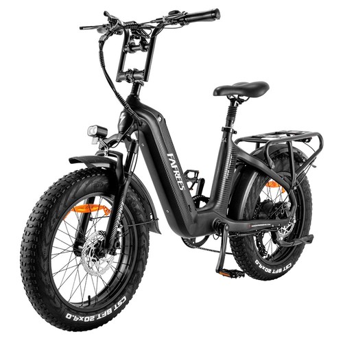 F20 Master E-cykel 20*4.0 Däck 500W Motor Svart