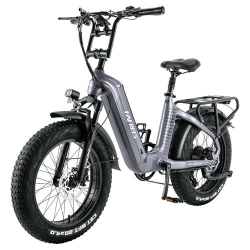 F20 Master E-bike 20*4.0 Däck 500W Motor Grå