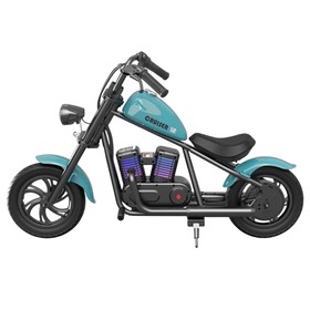 HYPER GOGO Cruiser 12 Plus Electric Motorcycle for Kids Blue