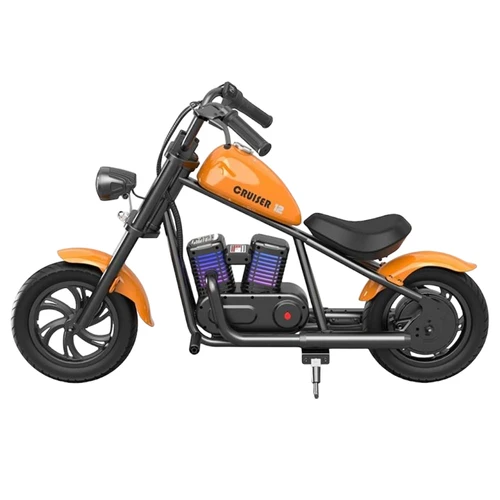 Hyper Gogo Cruiser 12 Pro Electric Motorcycle for Kids Orange/Without Ride on Toys
