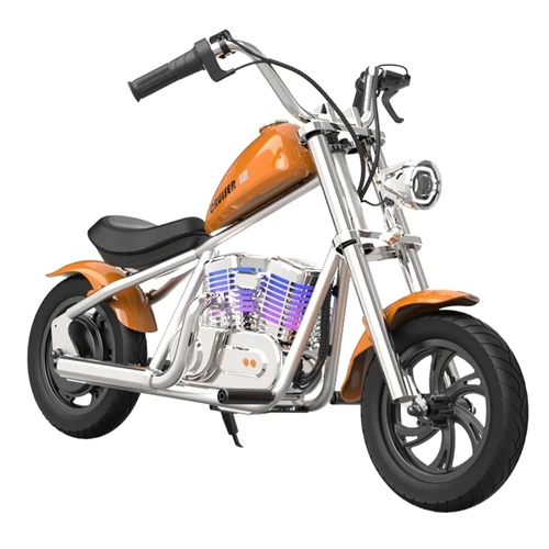 MotoTec 49cc Gas Mini Chopper Orange