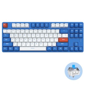 Ajazz AK871 87 Keys Wireless Keyboard Blue Switch