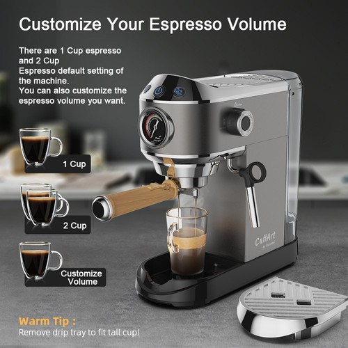 BioloMix CM7008 halvautomatisk espressobryggare