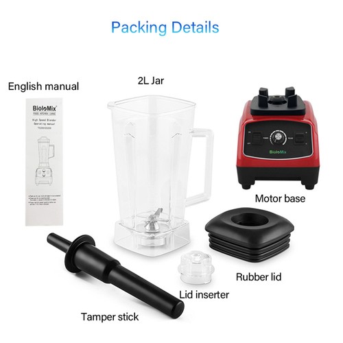 BioloMix G5200 Blender Black