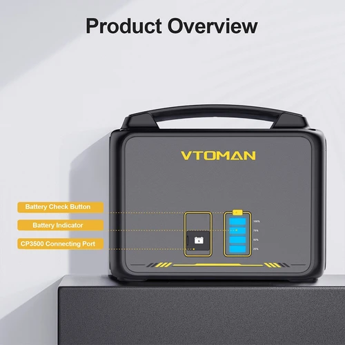 VTOMAN Jump 1500 1548Wh Extra Battery