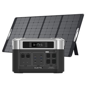 Centrale elettrica portatile OUKITEL BP2000 + pannello solare OUKITEL PV400