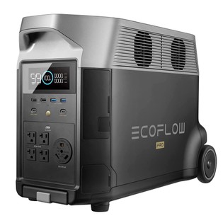 EcoFlow DELTA Pro Portable Power Station, 3600Wh LiFePO4 Solar Generator, 3600W AC Output, Recharge to 80% in 2H, Expandable Up to 25kWh, 15 Outlets, App Control