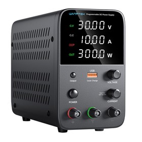 WANPTEK WPS3010 Programmable Regulated DC Power Supply Black UK Plug