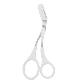 Eyebrow Trimmer Scissor White