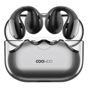 Coowoo Air Pro 6 Bluetooth Clip-on Open Ear Headphones Black