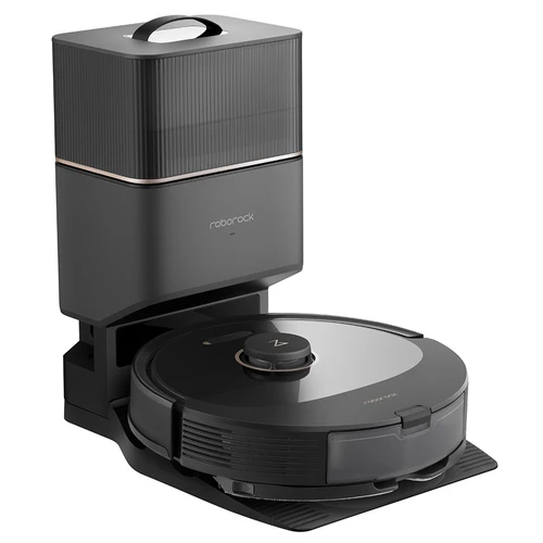 Roborock Q8 Max+ Robot Vacuum Cleaner 5500Pa Suction DuoRoller Brush Black