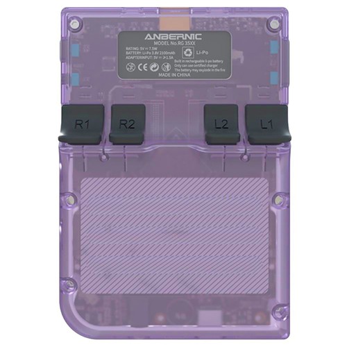 ANBERNIC RG35XX 基板付き 64GB クリアパープル ANBERNIC RG35XX – anbernic