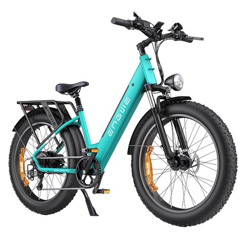 ENGWE E26 Elektrofahrrad Step-Thru 48V 16AH 250W Motor 25km/h Blau