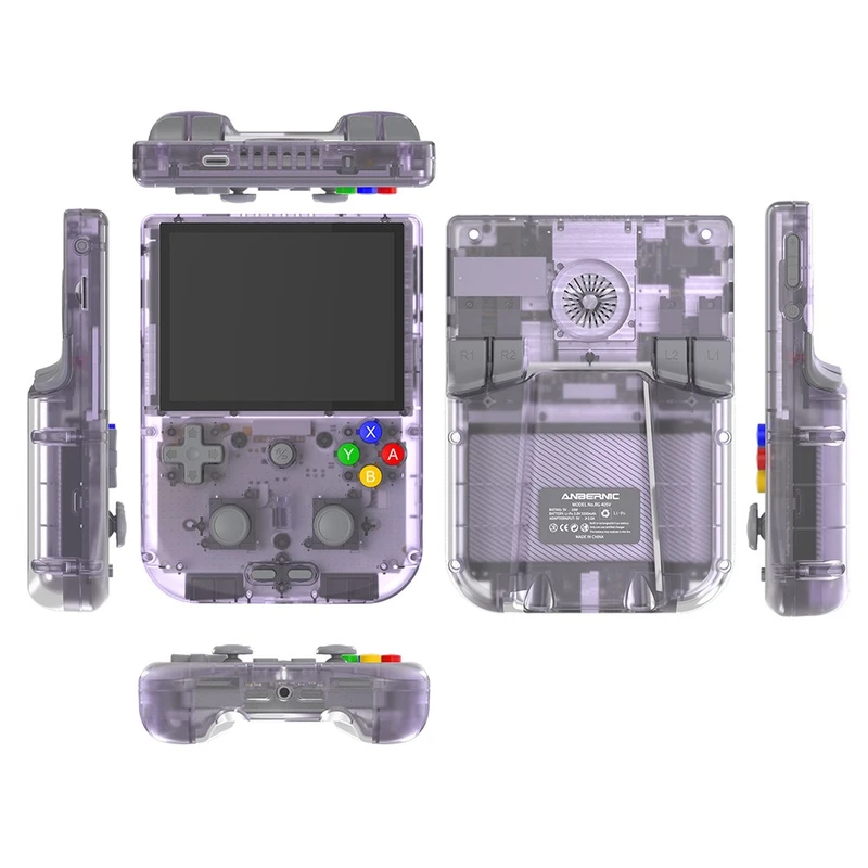 ANBERNIC RG405V Game Console 4GB LPDDR4 128GB eMMC Purple