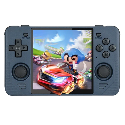 RGB30 Powkiddy ブルー Powkiddy RGB30 ゲームコンソール 16GB + 64GB ブルー