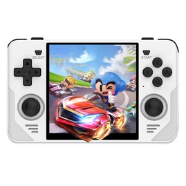 Powkiddy RGB30 Handheld Game Console Open Source Linux 16GB + 64GB TF Card 5G WiFi - White