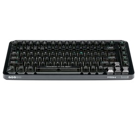 لوحة مفاتيح ميكانيكية MIIIW BlackIO 83 Kailh Jellyfish Switch باللون الفضي