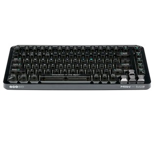 Xiaomi x MIIIW BlackIO 83 Kailh Jellyfish Switch Triple Modes Mechanical Keyboard 83 Keys – Dark Silver