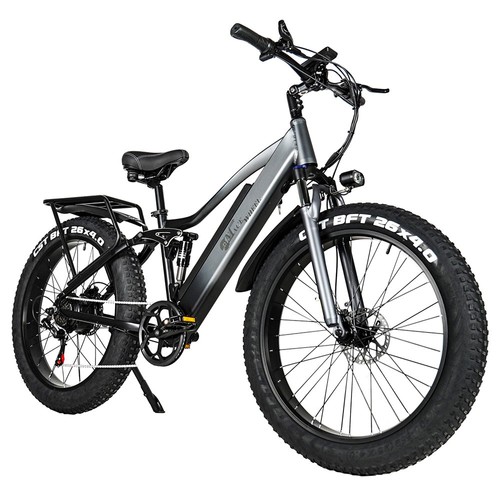 CMACEWHEEL TP26 Elcykel 26*4,0 tum CST-däck 750W Motor 40-45km/h Maxhastighet 17Ah Batteri