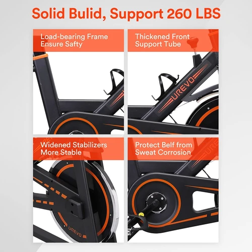 Urevo stationary online bike