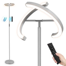 FIMEI Floor Lamp with Remote Control and Touch Control