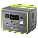 FOSSiBOT F800 Portable Power Station 512Wh LiFePO4 Solar Generator 3500 Times Cycle 800W AC Output 200W Max Solar Input 8 Outlets DC6530 2xUSB-A 3xType-C AC Output LCD Display Fully Recharged in 1.2 Hours LED Light - Green