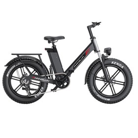 PHNHOLUN C6 Pro Electric Bike 20 inch Tire 48V 17Ah 60km/h 1000W Motor