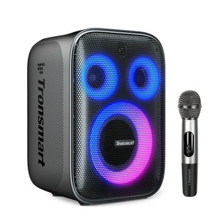 Tronsmart Halo 200 Karaoke Party Speaker 120W with 1 Wireless Microphone - Black