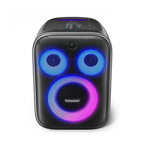 Tronsmart Halo 200 Karaoke-Party-Lautsprecher 120 W mit 1 kabellosen Mikrofon – Schwarz