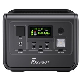 FOSSiBOT F800 512Wh Portable Power Station LiFePO4 Battery 800W AC Output