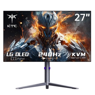 KTC G27P6 27-inch LG OLED Gaming Monitor, 256