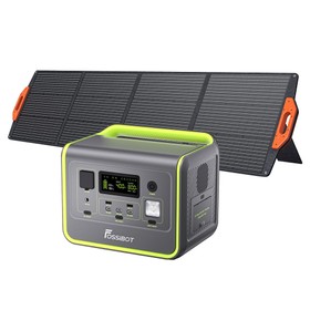 FOSSiBOT F800 Portable Power Station + SP200 Foldable Solar Panel