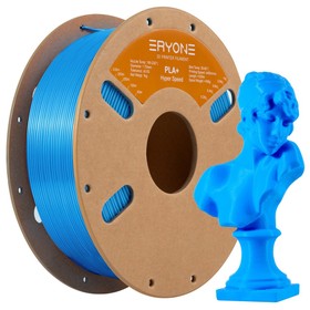 ERYONE 1.75mm High Speed PLA+ 3D Printing Filament 1KG Azure Blue