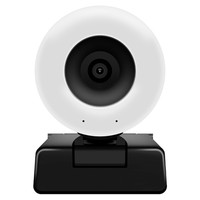 GUCEE HD88-2KAF Webcam, 28 LED Auto Focus HD 1080P 10x Digital Zoom for PC Streaming Conference - Black, EU Plug