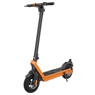 AOVO X9 Plus Electric Scooter 10 Inch Explosion-proof Tire 36V 15.6Ah Rated 500W Motor 40Km/h Max Speed 65km Range Dual Disc Brakes Removable Battery – Orange