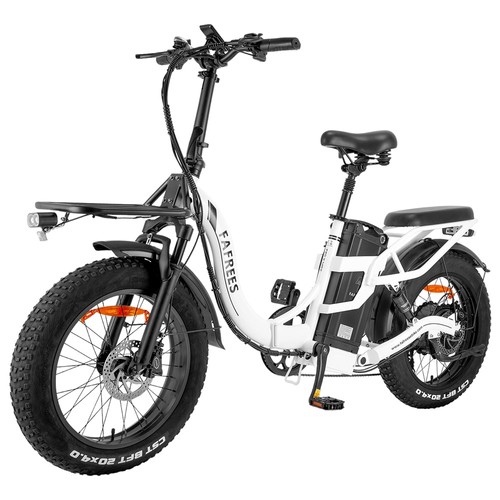 F20 X-Max E-Bike 20 tum 25km/h 48V 30Ah 750W Motor - Vit