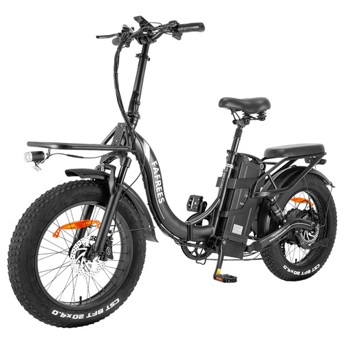 F20 X-Max E-Bike 20 tum 25km/h 48V 30Ah 750W Motor - Svart