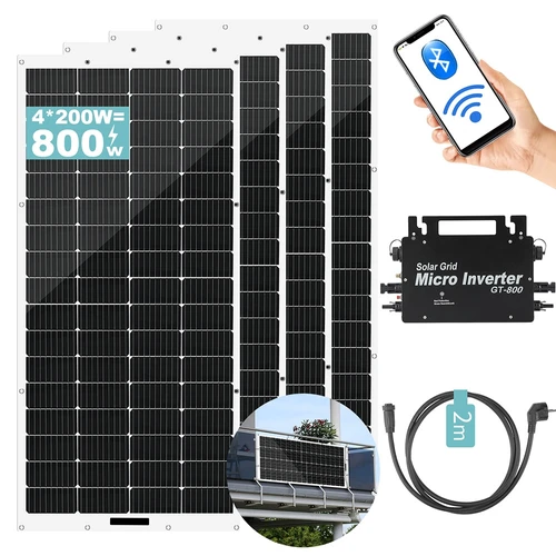 Puhe Energy  Small balcony system 800W grid connected micro