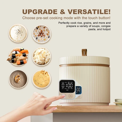 SUPOR 1.2L Mini Rice Cooker Multifunctional Portable Electric Rice