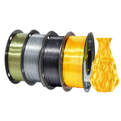 Promotion > 4 kg de filaments PLA ERYONE Silk - 1 kg bleu + 1 kg or + 1 kg  argent + 1 kg vert foncé - code promo Gearbest, BangGood, code promo  Cdiscount ou AliExpress - test/review et avis